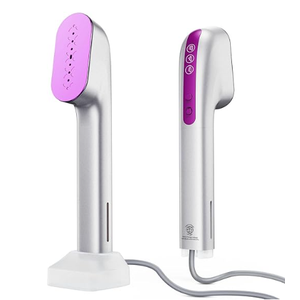 Handheld Steamer for Clothes Portable, 300ml Big Capacity, 1200W Strong Power, 100-250V Dual Voltage for International Travel, One-Step Steam Press for Wrinkle-Free