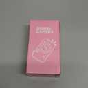 Digital Camera 4K for Kids: 48MP Pink Camera for Teens Photography - Christmas Birthday Gifts for Girls - 16X Zoom Shoot for Vlogging - Compact Camera for 6 7 8 9 10 Years Old- Toys for Toddler