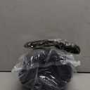 SPUER Travel Pillows for Airplanes, Neck Pillow Airplane, Travel Accessories with Eye Mask, Earplugs & Storage Bag, Memory Foam Neck Pillow for Sleeping, Flights, Cars, Office (Dark Gray & Black) M