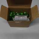 St Patricks Day Decorations Lights 10FT 30 LED Shamrock String Lights Battery Operated Saint Patricks Day Decor, 8 Light Modes St. Patrick's Day Lights Green Fariy Light for Home Party Table Tree
