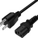 10FT Speaker Power Cable for ION Block Rocker, ION Pathfinder, ION Tailgater Bluetooth Speaker IPA57, ION Explorer Outback Wireless Speaker, Explorer Portable Speaker System Replacement Power Cord