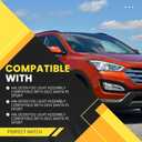 Fog Light Assembly Compatible with Santa Fe Sport 2013 2014 2015