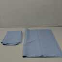 2 Packs Light Blue Satin Table Cloth 27" x 70"  Inch Rectangle Tablecloth, Washable Fabric Table Cover Decor for Buffet Table, Party, Wedding, Camping 