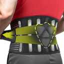 Back Brace for Lower Back Pain Relief - Lumbar Support Belt for Men Women Breathable Back Support Brace for Scoliosis Herniated Disc Sciatica, Size S (Waist: 24.8"-32.3")