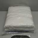 YOUR MOON Summer Lightweight Wool Comforter - Breathable & Thin Duvet Insert for Hot Sleepers, 100% Australian Wool Filling 100gsm with Pure Cotton Shell-Queen Size (White)