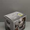 COOK WITH COLOR 3L Glass Mini Low Carb Rice Cooker  Holds 2 Cups Raw/Makes 6 Cups Cooked with Auto Lift Filter Basket, Hotpot & Steamer for Rice, Grains, Digital Panel with Keep Warm, Black