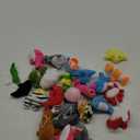 25 Pack Mini Ocean Animal Plush Toys,Sea Creatures Stuffed Toy for Kid Party Favor,Small Keychain Decoration for Christmas Tree,Goody Bag Fillers,Stocking Stuffers,Easter Eggs Fillers,Dog Cat