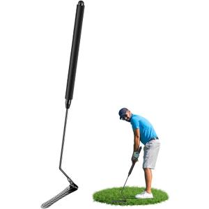 Buzzlett 37" Grass Whip with Double-Edged Serrated Blade, Grass Cutter Hand Tool, Manganese Steel Manual Weed Cutter, Sturdy and Durable, Cut Tall Grass and Overgrown Weeds