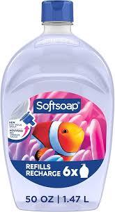 Softsoap Aquarium Liquid Hand Soap, Kitchen and Bathroom Hand Soap, 50 fl oz Refill