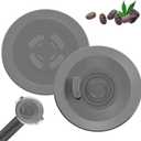 2 Pack Espresso Cleaning Disc, 54mm Espresso Backwash Cleaning Disc, Hole-Free Cleaning Disc Coffee Machine Accessories Compatible with Breville Espresso Machine