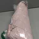 Mini Gym Bag for Women, Small Gym Tote Bag Puffy Quilted Sports Duffel Bag with Wet Compartment and Coin Purse Duffel Bags Dance Yoga Workout Bag for Gifts, Pink