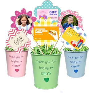 Teyomi 3-Pack Teacher Bouquet Card Holders, Teacher Appreciation Gifts, Thank You & End of Year Gifts for Teachers, Back to School, Graduation Gift, Mother's Day, Father's Day