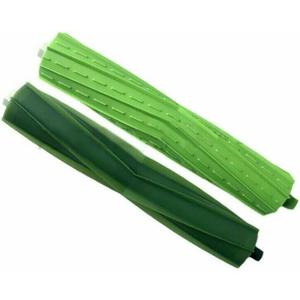iRobot Roomba Authentic Replacement Parts  e, i, & j Series Replacement Dual MultiSurface Rubber Brushes,Green