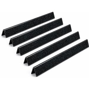 24.5" Flavorizer Bars for Weber Genesis 300 Series (20072010), 16GA Porcelain-Enameled Steel Heat Plates Replacement for Weber 7539 7540, Fits E310 E320 S310 S320 EP310 EP320, 5-Pack Grill Parts