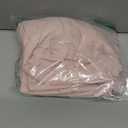 CLUCI Puffer Shoulder Bag Puffy Crossbody Purse for Women Middle Tote Bag Lightweight Cotton Padded Hobo Handbag (Pink)