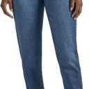 Lee Women's Legendary Mom Jean in One Tone, High Rise, Straight Leg, Size 6