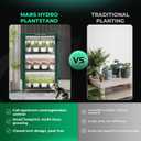 MARS HYDRO Indoor Greenhouse with Grow Light
4 Tier Seed Starting Shelf with 150W Full Spectrum LED Lights for Vegetables, Herbs and Indoor Plants, 37×14×59''
