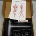 Massage Gun, Muscle Massage Gun for Athletes Handheld Electric Deep Tissue Back Massager, Percussion Massage Device for Pain Relief with 30 Speed Levels 9 Heads Black pcs