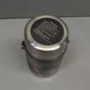 THERMOS Stainless King Vacuum-Insulated Food Jar with 2 Storage Container Inserts, 47 Ounce, Matte Stainless Steel (Silver)