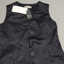 ELLEVEN High Stretchy Vest Tops for Women, Knit V-Neck Sleeveless Button Down Vest Business Casual Outfits, Black XS