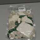 CROSSFINGERS Sage Green White Balloon Garland Arch Kit,145pcs Green Sand White Balloons Different Sizes for Birthday Baby Shower Gender Reveal Bridal Weddings Party Decoration