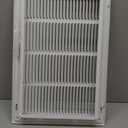 Howeall 20"W x 12"H [Duct Opening Size] Steel Return Air Filter Grille - Removable Face/Door for 1 inch Filters -HVAC Vent Cover Grill - White [Outer Dimensions: 22 5/8"W X 14 5/8"H]