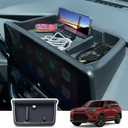 TOPINSTALL 2026 Custom Fit Dash Tray Compatible with 2024-2026 Toyota Grand Highlander Accessories, Center Console Screen Dashboard Organizer Phone Sunglasses Holder