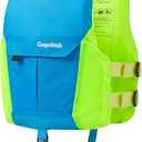 Gogokids Swim Vest for Kid 50-125 lbs, Lightweight Low Profile Swimming Aid | Front Pocket, Adjustable Buckles, Reflective Strips, Floaties for Swimming, Youth Swim Vest for Kayaking and Boating Teen 