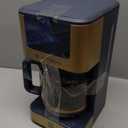West Bend Timeless 12-Cup Programmable Coffee Maker with Brew Strength Selector for Hot and Iced Coffee, Includes 1-4 Cup Brew Option and Permanent Filter
