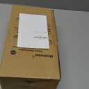 Hrensaw Medium Outdoor Electrical Box(10.6x5.5x4.5inch),Weatherproof Connection Box w/6 Cable Entry,IP54 Waterproof Extension Cord Cover Protect Power Strip,Timer,Plug,Holiday Lights,Black