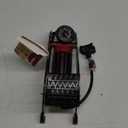 Blackburn Bicycle Foot Pump with Pressure Gauges with Presta and Schrader Valves, Black, 13 inch.