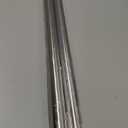 GeilSpace 1/2" x 36" Stainless Steel Pipe, 304 Pipe Nipple Fits Standard 1/2 Inch Threaded Pipes and Fittings, DIY Industrial Metal tube (2 PCS)