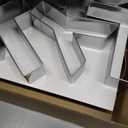 FUSOTO 26PCS Alphabet Letters Cookie Cutters Set, DIY Alphabet Cake&Cookie, Stainless Steel Cookie Cutters for Baking, Letters Shaped Baking Tool for Homemaking Biscuits, Cookie, Dough