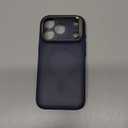 ESR for iPhone 17 Pro Case with Stash Stand, Camera Control Cover Compatible with MagSafe, Military-Grade Drop Protection Magnetic Phone Case, Scratch-Resistant Back Cover,Frosted Blue