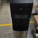 Brio Bottom Loading Water Cooler Dispenser for 5 Gallon Bottles - 3 Temperatures with Hot, Room & Cold Spouts, Child Safety Lock, LED Display with Empty Bottle Alert, Stainless Steel