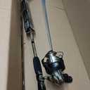 Ugly Stik Camo Spinning Reel and Fishing Rod Combo, 20 Size Reel - 6'6" - Medium - 2pc