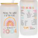 21st Birthday Gifts for Her - 2004 21st Birthday Decorations Gifts for Her 21 Year Old Gift Ideas Glass Cup for Women Daughter Sister Turning 21 Bday Present (16 Ounces)