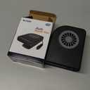 Car Heater 12V, 2 in 1 Portable Car Heater Fast Heating Quickly Defrost Defogger Demister Heat Cooling Fan Auto Dryer Windshield Defroster Plug in Cigarette Lighter (N704)