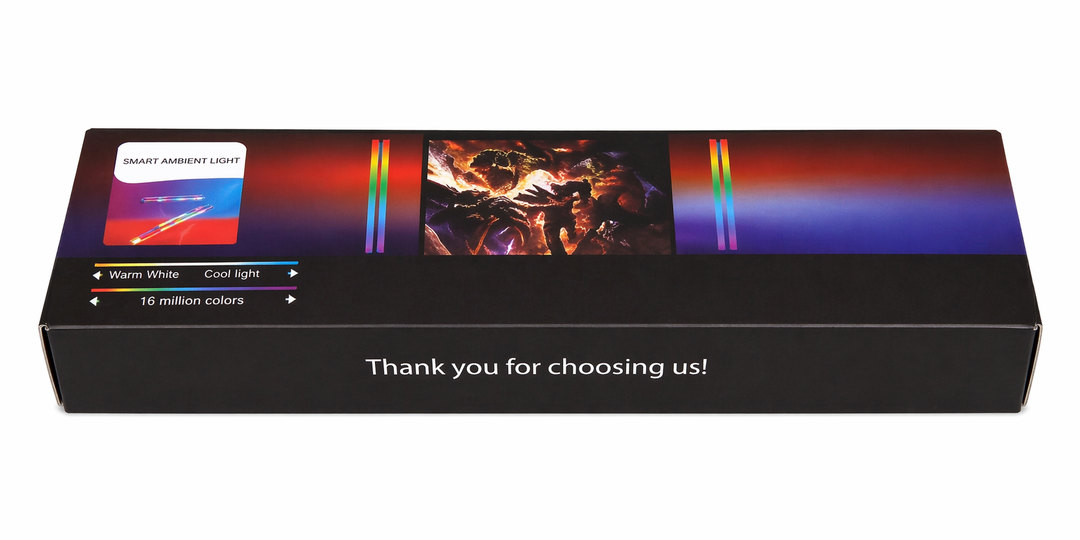 Color String Lights RGBEWW LED String 2 Pack