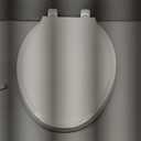 KOHLER 4636-RL-0 Cachet ReadyLatch Elongated Slow Close Toilet Seat, Soft Close Toilet Seat Quiet Lid, Contoured Grip-Tight Bumpers Installation Hardware, Apartment Essentials, White
