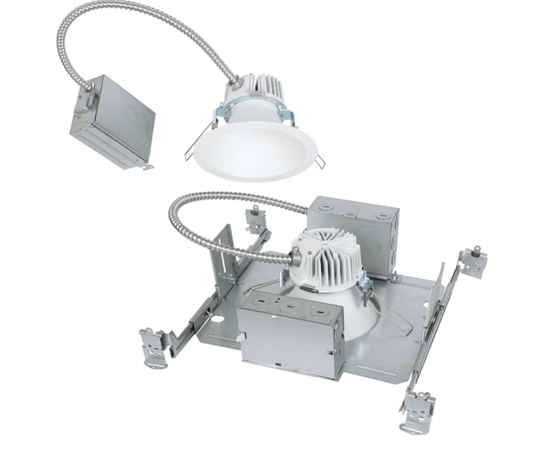HALO Commercial Simplifies Specification and Installation with Pro Direct Mount Downlighting System, HCD4TRCWF