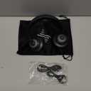 JIAMQISHI Wireless Headset with Mic for Work, Bluetooth V5.2 Headphones with AI Noise Cancelling Microphone, USB Dongle, Clear Calls & Mic Mute, for Laptop, PC, iPhone & Android Phones (Black)