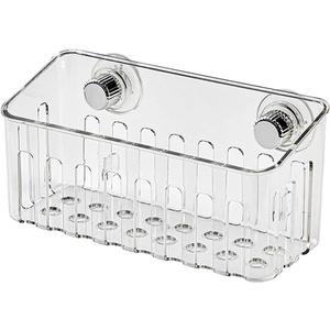Sink Faucet Organizer, Suction Cup Sink Caddy Rack, Easy to Clean, Sponge Holder for Kitchen Storage