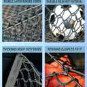 Envelope Style Cargo Net Compatible with Chevrolet Chevy Suburban, Cadillac Escalade, GMC Yukon XL Denali SLE SLT AT4 New 2026 2025 2024 2023 2022 2021 2020 2019 2018-2015 Trunk Car Tailgate Netting