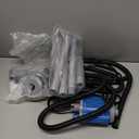 UPETTOOLS Limpiador de grava para acuario - Cambiador de agua elctrico automtico extrable al vaco limpiador de algas de arena cambiador de filtro 110V/28W