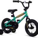 vollsch BMX Style 12 14 16 Inch Kids Bike Training Wheels 20'' Bicycle with Kickstand for 2-14 Years Old Toddlers Boys Girls Coaster Brake Multiple Colors