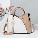 Xiaoyu Small Purses and Handbags for Women Fashion Crossbody Bag Lightweight Shoulder Bag Top Handle Satchel Purse (Khaki)