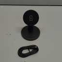 Magnetic Wireless Charger Stand 15W Fast Mag-Safe Charger for iPhone 17/17 pro/ 17 Air/ 17 pro max 16/15/14/13/12 Series Magnet Wireless Charging Station/Pad with Sleep-Friendly Light for AirPods (Black)