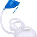 Unisex Potty with Lid and Funnel, Portable Pee Bottle for Men and Women, 2000ml Large Capacity Male Female Reusable Urinals, Emergency Urine Collection for Hospital Home Camping Car Travel