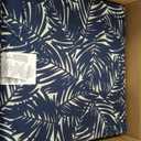Arden earthFIBER Outdoor Dining Chair Cushion, 24 x 24, Rain-Proof, Fade Resistant, Navy Blue King Palm